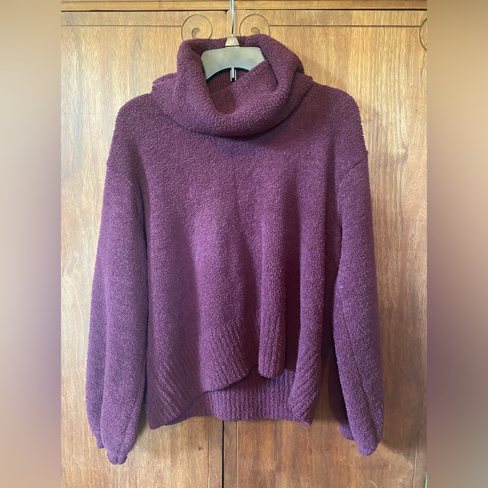 Ruby Moon purple cozy sweater